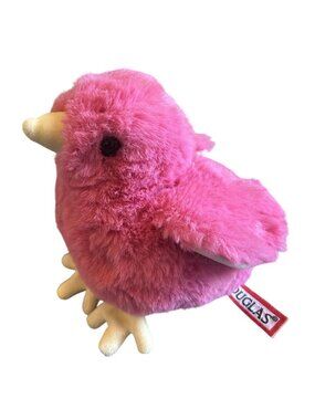 Douglas Chick Plush Toy Dark Pink 5.5" Easter Stuffed Animal Bird